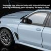 1:18 Литые Диски BMW X5M Модели Автомобилей Игрушечное Колесо Рулевое Управление Миниатюрные Транспортные Средства 6 Дверей Открываются Модель Автомобиля Мальчики Образовательные Игрушки