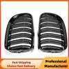 Для BMW E92 E93 Facelift 316i 320d 320i 323i 325d 325i 2010-2014 передняя решетка радиатора Kidney Racing 1 пара глянцевая черная спортивная решетка для автомобиля