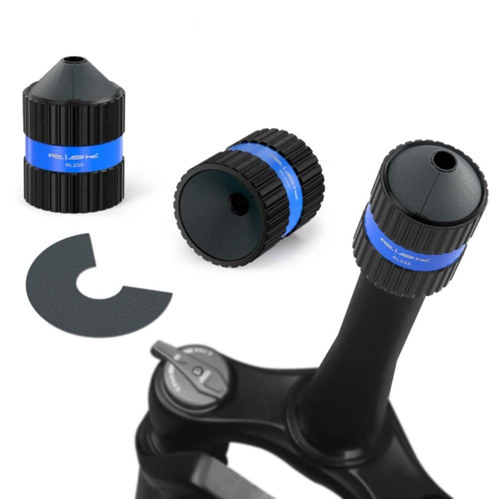 3D печать Гриндер для велосипедной вилки с наждачной бумагой Инструмент для снятия фаски Универсальный гриндер для подседельного штыря велосипеда