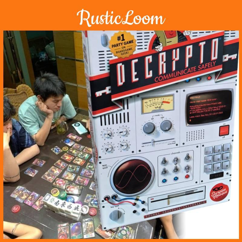 Decrypto Social Deduction Game For Adults And Youth Encouraging Emotional Engagement