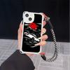 Ae78 Fashion Car Pattern Design Art Soft Phone Cases for iPhone 16 15 14 13 12 11 Pro Max 7 8 XR with Wrist Strap Lanyard Corner Protection Back Cover