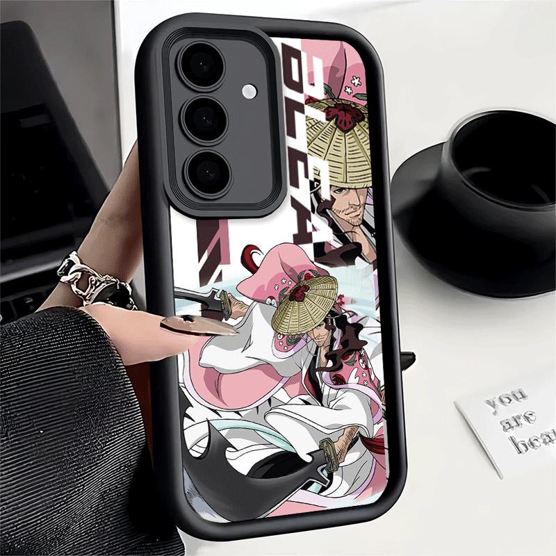 Чехол для телефона Samsung Galaxy A17 A16 A15 A14 A13 Аниме Bleach Дизайн A56 A36 A26 A55 A35 A25 A54 A34 A24 A53 A33 A23 A07 A06