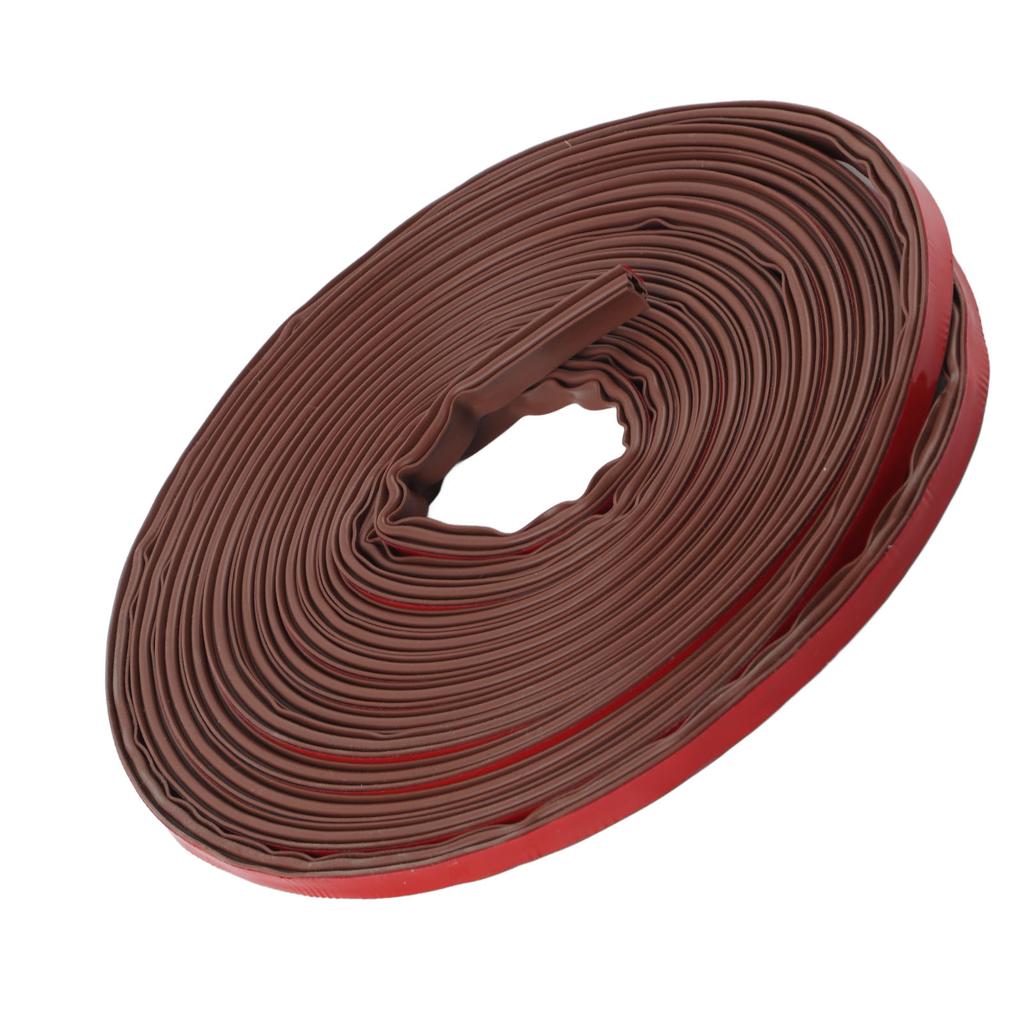 6 м Уплотнительная лента для двери Силиконовая резина Самоклеящаяся Погодная лента Коричневая Уплотнительная лента для окна для