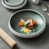 Creative Exquisite Ceramic Dip Dish High-grade Japanese-style Western Food Plate Household Snack Plate El Special Tableware