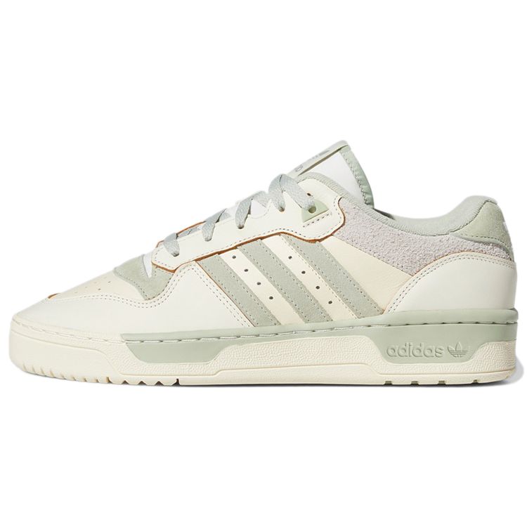 Adidas Originals Rivalry Low Premium Cushioning Durable Low-Top Sneakers Unisex Sneakers Off-White FX9448