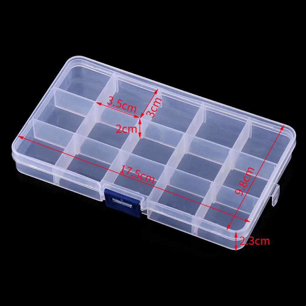 Portable ABS Ocean Boat Fishing Rigid Fishing Box-Waterproof Eco-Friendly Storage for Fish Hooks Bait & Accessories
