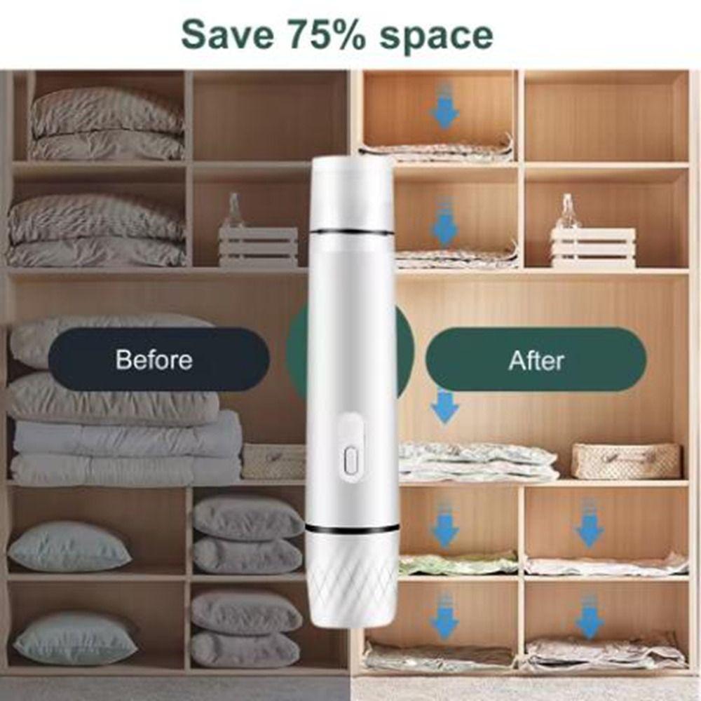 Мини-автоматический вакуумный упаковщик Ручной электрический вакуумный упаковщик Портативный вакуумный запайщик для путешествий