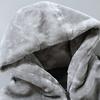 Мужской зимний жилет из мягкого плюша из искусственного меха с капюшоном без рукавов, утолщенный карман на молнии, кардиган больших размеров, мягкий теплый жилет средней длины