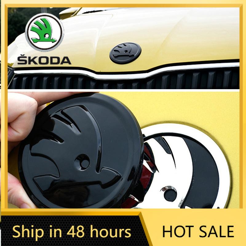 DDWO5 Для автомобиля Skoda Наклейка-замена значка на капоте и эмблемы на багажнике Skoda Yeti VRIS Rapid Octavia a5 a7 Kodiaq Karoq Kamiq
