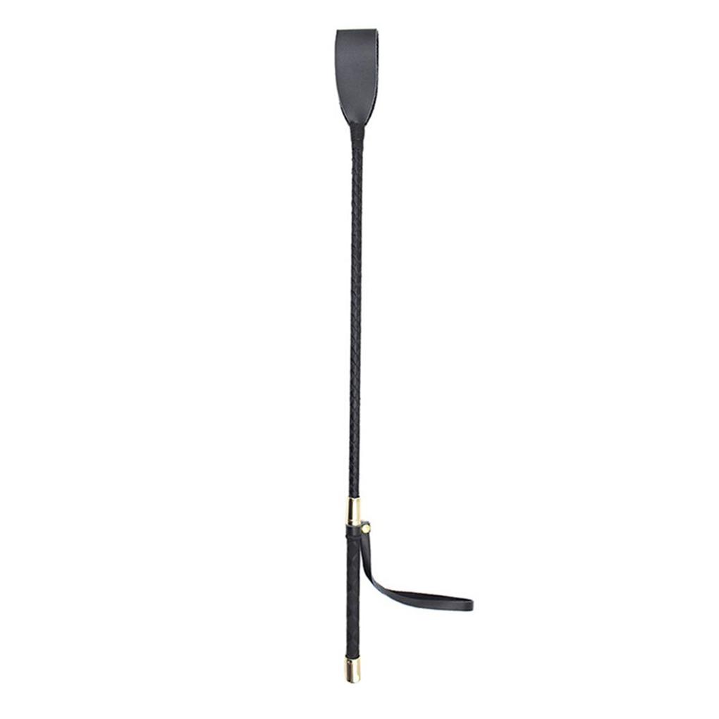 45/54cm Riding Equestrian Whip Training Lash PU Leather Anti-slip Portable Learning Accessory Outdoor Racing Performance