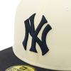 Newera newera cap 59FIFTY 70823785 NER35C6581 MLB New York Yankees NY white white SIDE PATCH ONSPOTZ custom made hat Gokyu Fifty 5950 side patch