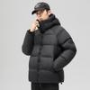 Down Jacket Men's Winter White Duck Down Hooded Windproof Warm Jacket Couple Fashion Versatile Top