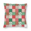 Christmas Nutcracker Pillowcase Doublesided Printing Polyester Cushion Cover Decorations Pillow Case Cover Home Square cm