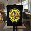 1PC Club America Custom Name Patterned Flannel Blanket Suitable For All Seasons For Home Decor Warmth And Comfort Gifts Holiday Present