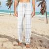 Men's Knitted Fashion Print Drawstring Casual Pants Pajama Pants