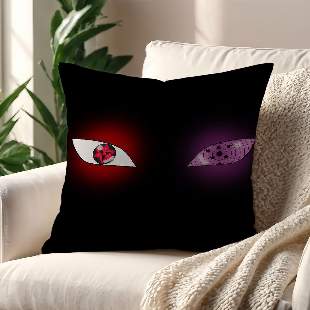 Funny NNarutoS eye cushion cover For Pillow Printing Sofa Decoration Home Car Room Coffee Shop Office Nordic Simplicity