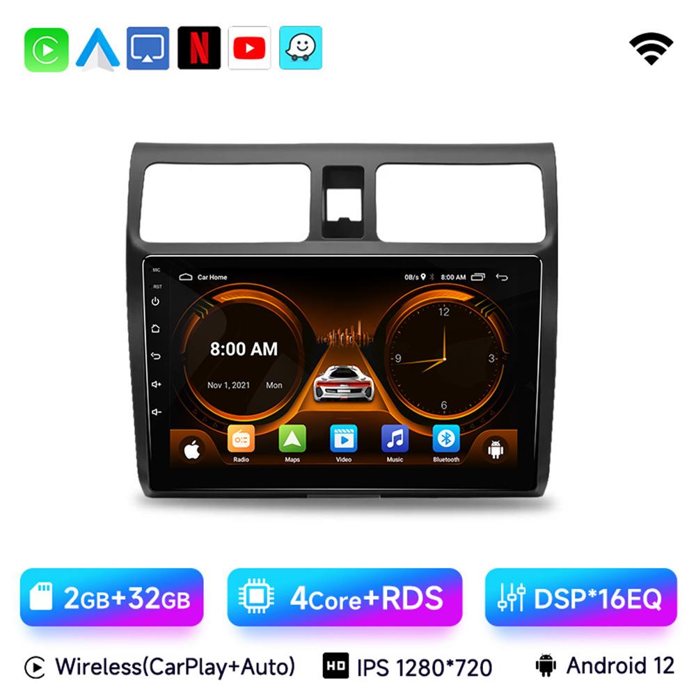JIUYIN AI Голосовое 2 din Android Авто Радио Для Suzuki Swift 2003 - 2010 Carplay 4G Авто Мультимедиа GPS 2din автомагнитола