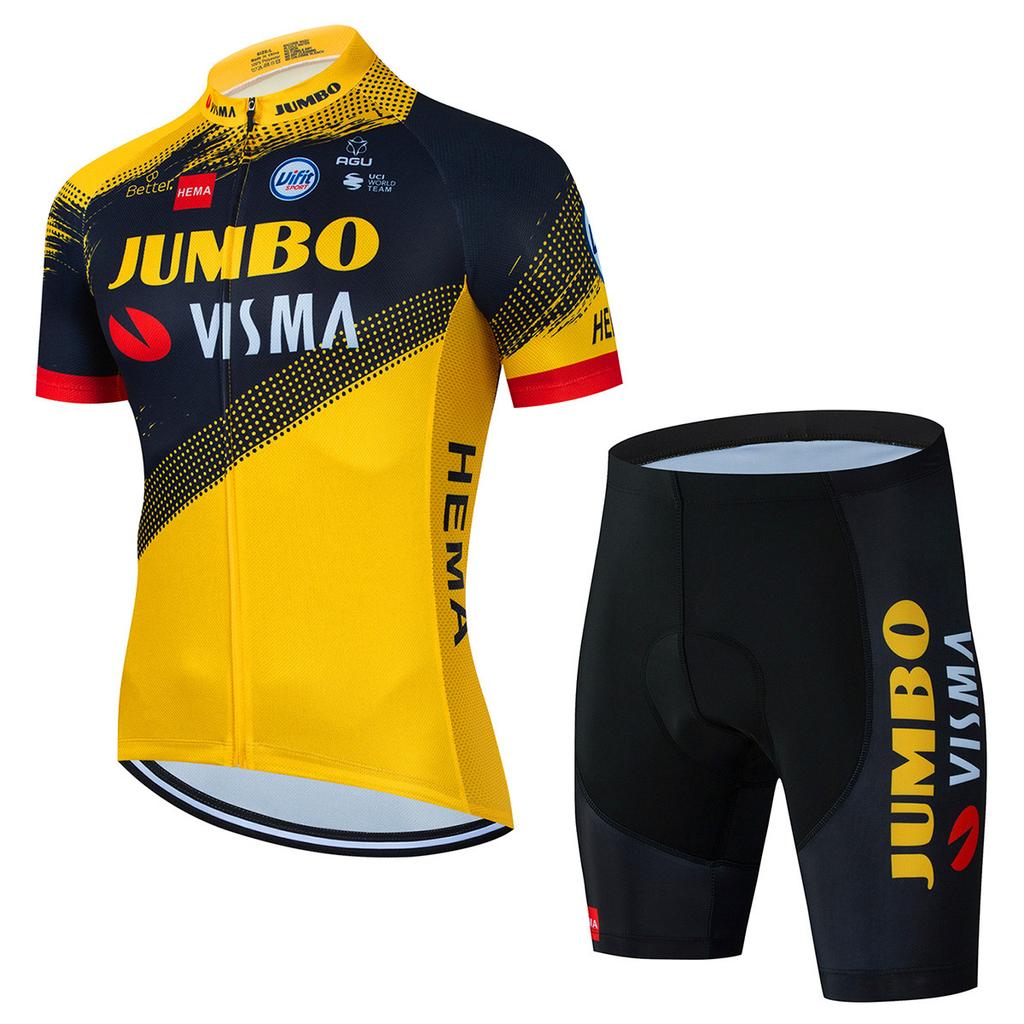 Short Sleeve Suit Summer Men's and Women's 2026 Summer Breathable Suit Cycling Suit Team Edition Mountain Road Cycling Suit