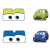 Cartoon Aluminium Foil Car Windshield Sun Shade Big Eyes Cars Front Window Visor