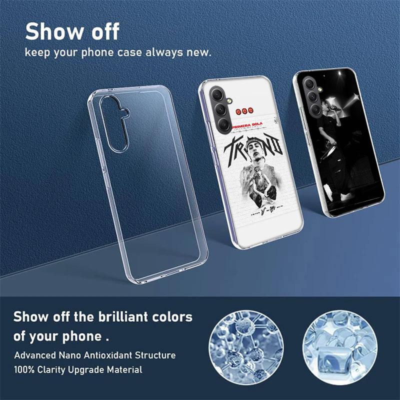 Trueno Rapper Phone Case for Samsung A16 A26 A36 A56 A17 A37 A57 A07 A06 A02S A03 A04S A05S Galaxy Note 20 10 A50S A71 A51 A31 A