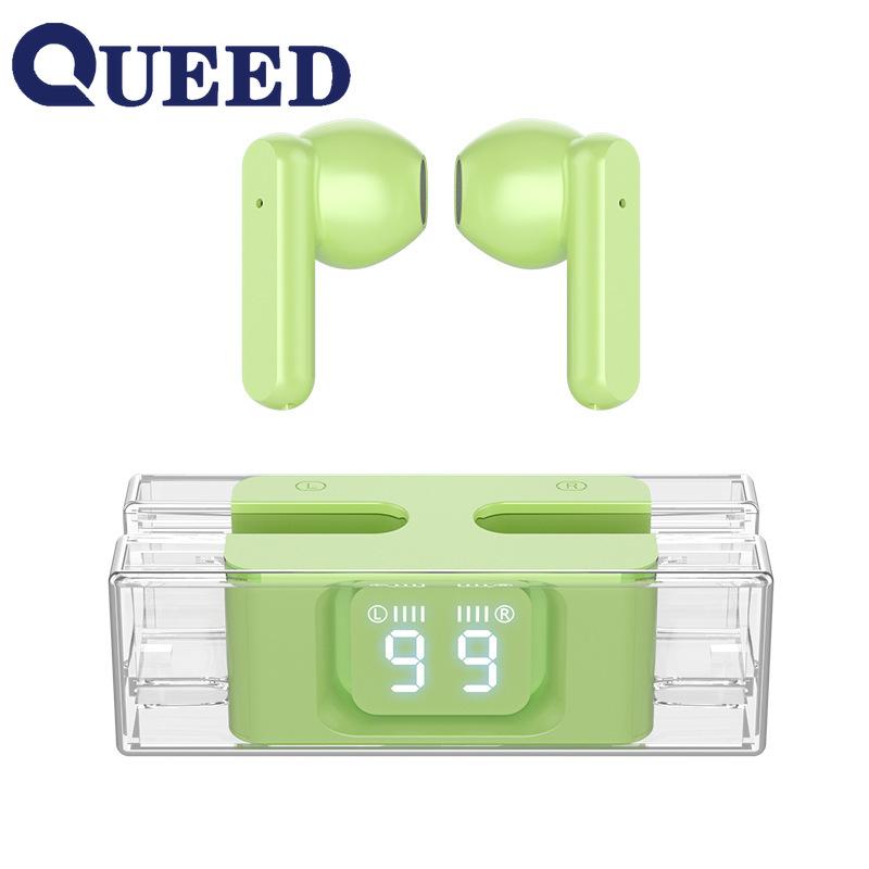 The New In -ear Earplugs Are Transparent Number TWS Bluetooth Headset Game Low Delay