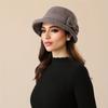 Женская модная универсальная утепленная шапка для защиты ушей, легкая и удобная ветрозащитная повседневная панама