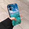 Чехол для телефона Синее Море Океанские Волны Для iPhone 17 16 15 14 13 12 11 Pro Max Plus Mini Мягкий Силикон Черный Ударопрочный ТПУ