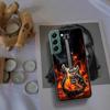 Retro rock Music Electric Guitar Phone Case For ASamsung A16 A26 A36 A56 A02 A03S A04S A05S Galaxy A55 A35 A25 A15 S10 Lite A9 A