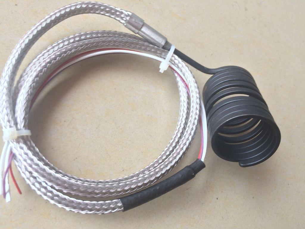 Stainless Steel 220V Hot Nozzle Heater Coil with Thermostat for Injection Molding.
