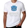 Футболка с дизайном по умолчанию Godot футболки хлопок 100% смешные футболки мужчина Футболка