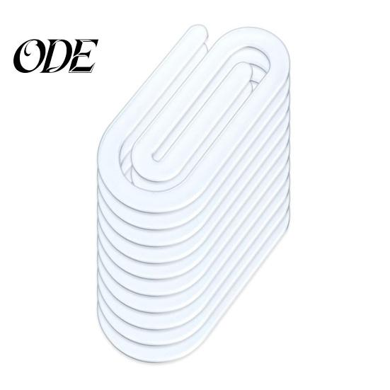 Decorative Paper Clips 10 Pcs Sublimation Blank Acrylic Jumbo Paperclip for Bulk Heat Transfer DIY Paperclips Bookmark Home School Office Supplies