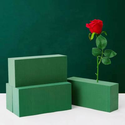 2/6 шт. Цветочные пенопластовые блоки для живых и искусственных цветов, 9" x 4" зеленая влажная и сухая цветочная пена для домашнего свадебного садового декора