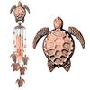 Metal Turtle Butterfly Elephant Dragonfly Wind Chimes Bronze Retro Iron Wind Bells For Outdoor Home Garden Decoration Gifts
