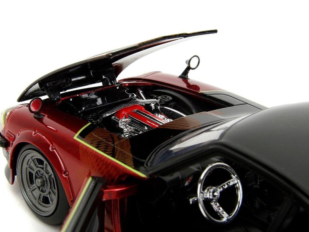 JADA TOYS Fast Furious Datsun 240Z 1972 X Mini Car 34916 1/24 и красный/черный F&F [Товар]