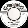 7-дюймовая пластинка HEPTONES / BOBBY KALPHAT - Party Time / Zion Hill PP701 Sun Shot 1973 UK Регги, Ска и Даб