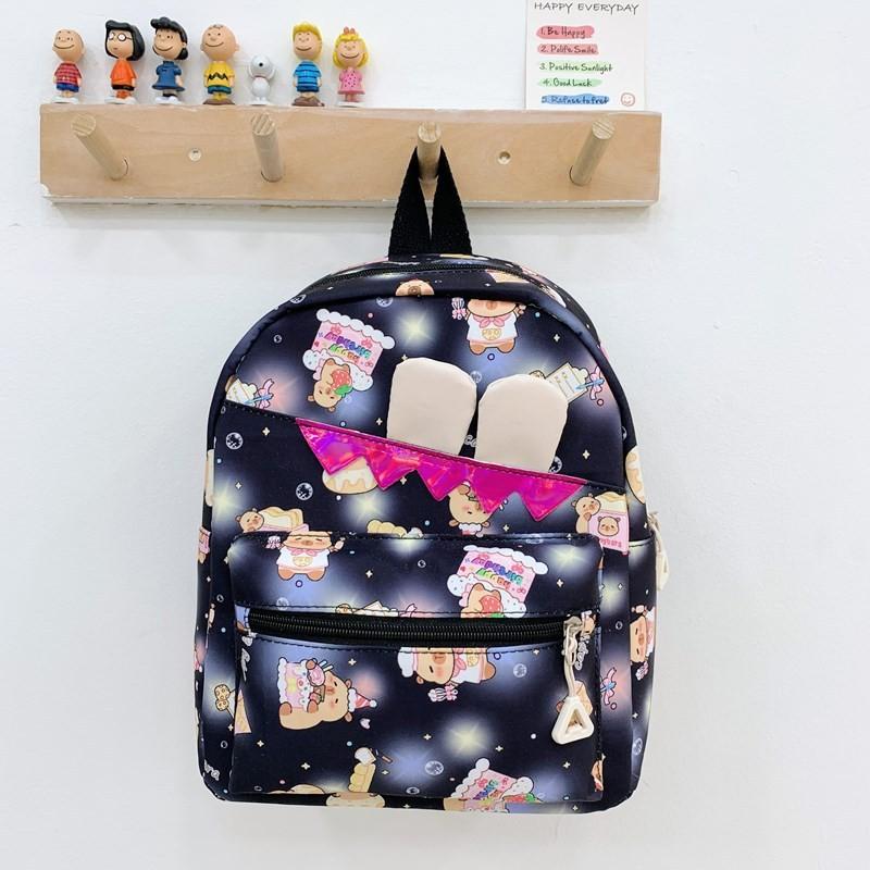 Ear Bag Rabbit Animal Kids Backpack Lightweight Breathable Preschoolers For