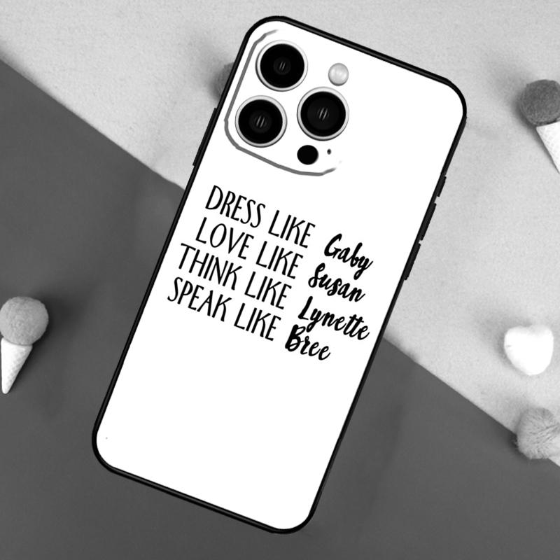 Чехол для телефона «Отчаянные домохозяйки» для iPhone 16 15 14 12 11 13 Pro Max Чехол на iPhone 16 15 13 Mini X XS Max XR Coque