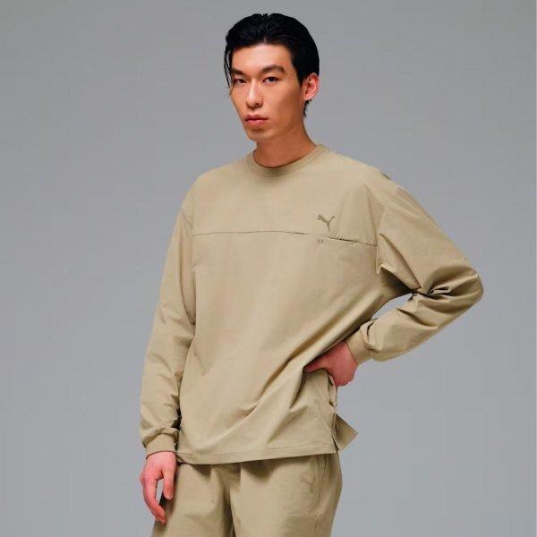 Puma Мужской S PreMiuM базовая плетенная футболка с круглым вырезом M