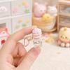 DIY Keyboard Fidget Keychain Cartoon Clicker Toy Relaxing Finger Keyboard Cap  Relief Stress