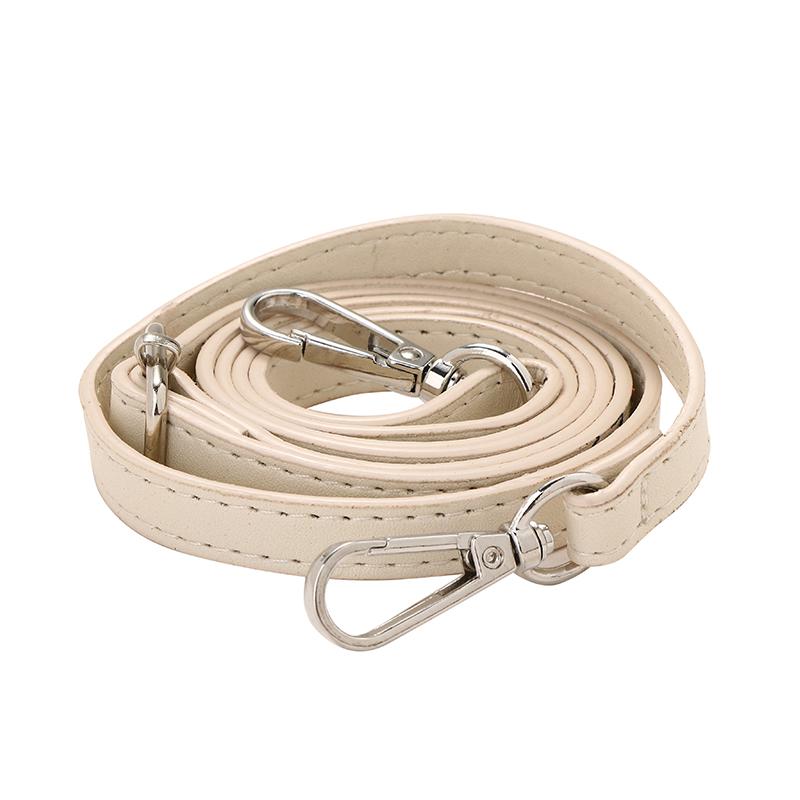 125cm Long Bag Strap PU Leather Shoulder Bag Strap 1.2cm Wide Accessories For Handbags Fashion PU Bag Strap For Crossbody Belts