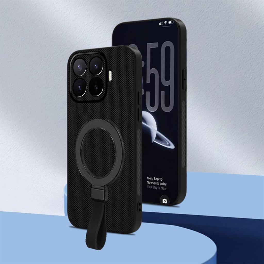 Премиальный чехол-книжка из ПУ-кожи с магнитной подставкой-кольцом для Xiaomi 17T Pro, 17T, защитный чехол в деловом стиле