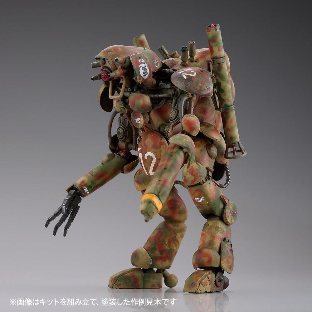 Kaiyodo Art Plast Человекоподобный Беспилотный Боевой Транспорт Grosa Funt Набор из 3 Единиц Масштаб 1/35 Неокрашенный Пластиковый Моделистский Набор