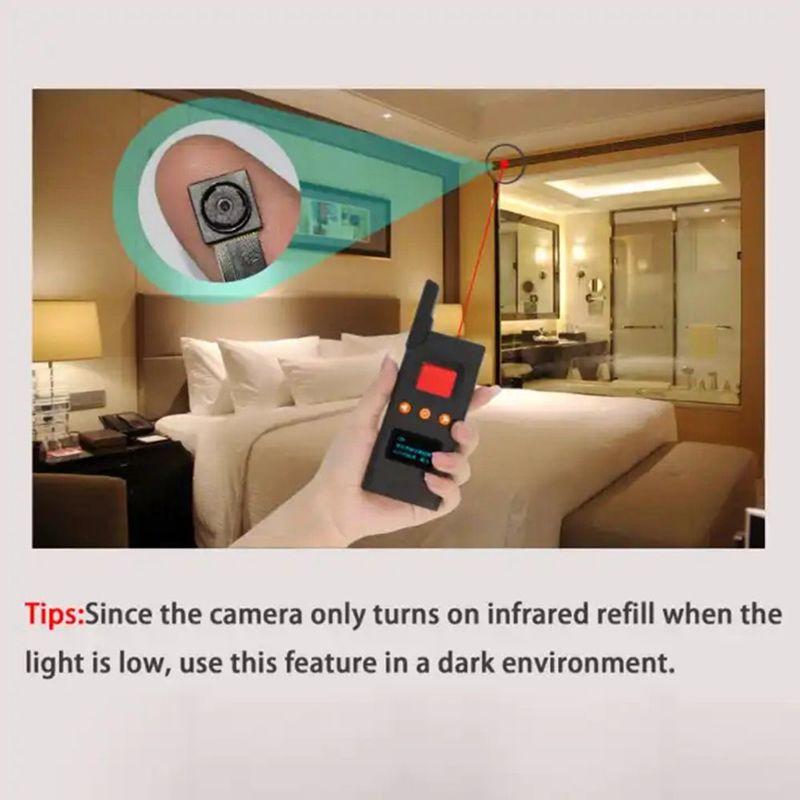 Мини-детектор скрытых камер Беспроводной детектор радиочастотных сигналов Детектор жучков