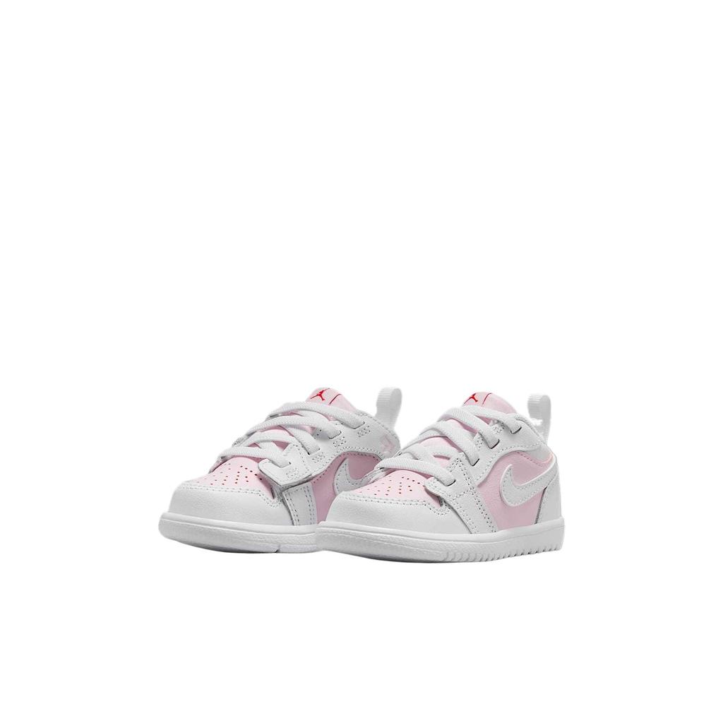 Jordan Детские кроссовки Air Jordan 1 Low Розовые для малышей DR9747-608