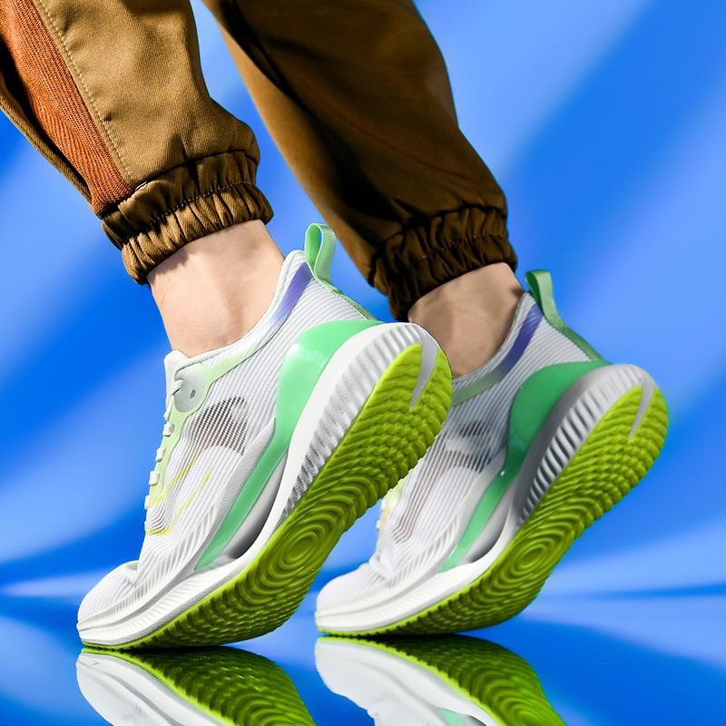 Men's Running Shoes Breathable Man Sports Sneakers Lace Up Comfort Casual Walking Shoes Athletic Training Footwear