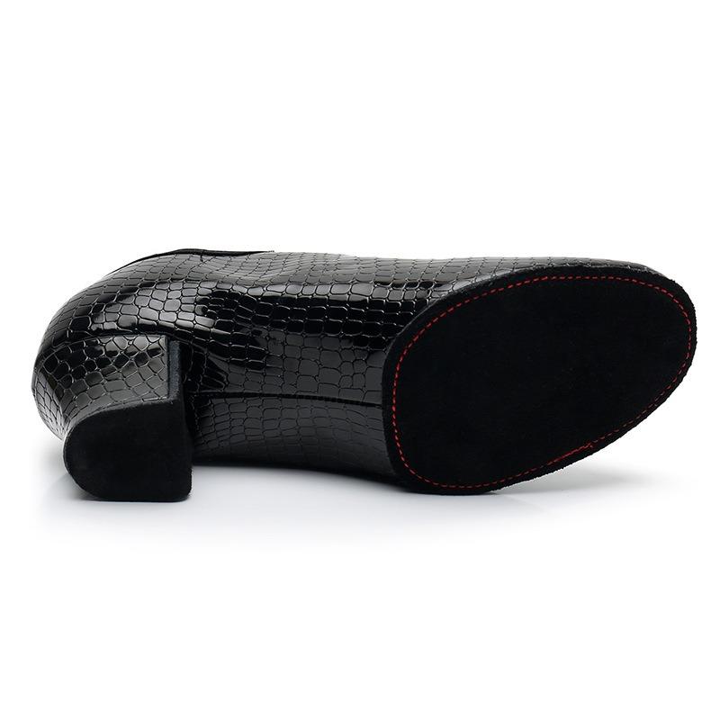 Женская обувь для современных танцев для девочек, латиноамериканский вальс, сальса, обувь для начинающих, танцевальная обувь из искусственной кожи, каблук 5 см