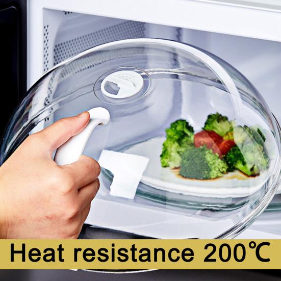 Practical Microwave Prevent Oil Lid Solid PC