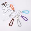 Handmade Leather Rope Keychain Car Key Chain Bag Pendant Accessories