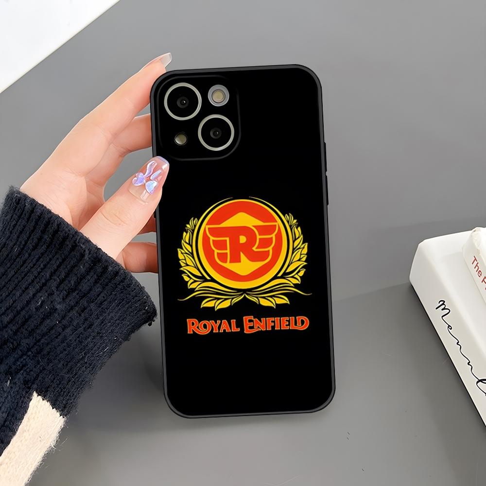 Чехол для телефона R-Royals E-Enfields Для iPhone 17 Air 15 Pro Max 14 Pro 16 Plus 12 13 11 Xr X Xs 8 7 Plus Задняя крышка