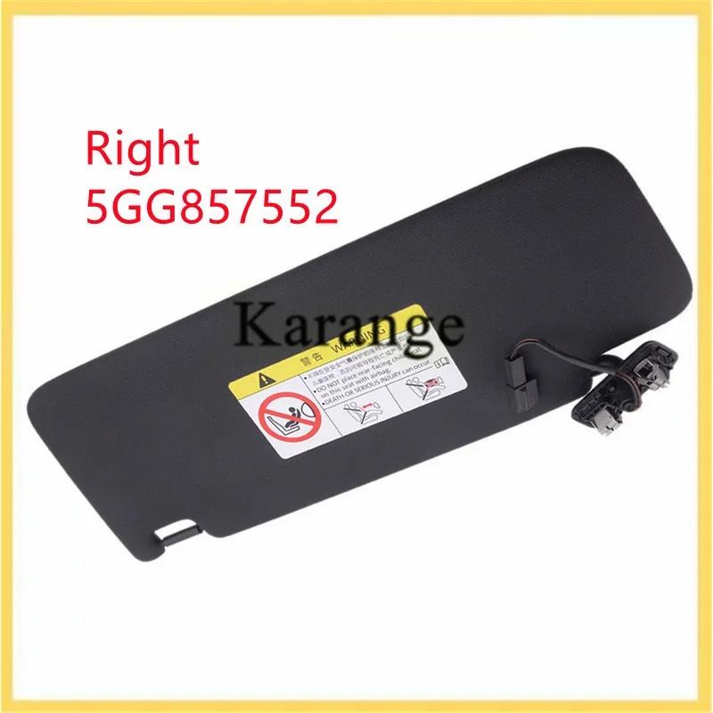 Car Front Sun Visor Panel With Mirror For VW Golf 7 SportsVan Jetta MK7 T-Cross Passat B8 CC E-Golf T-Roc 5GG857551 5GG857552